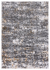 Safavieh Amelia Collection, ALA254 Rug, Charcoal/Gold, 9'x12'