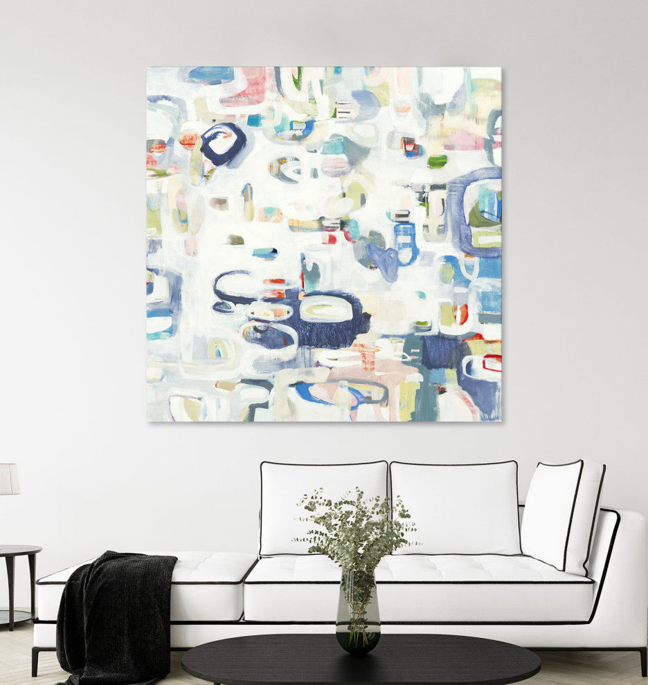 Retroactive - 72 x 72 by Lisa Ridgers