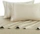 2-PC 650 TC Striped Cotton Blend Pillowcases, Linen, King