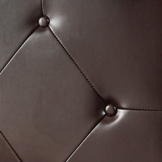 GDF Studio Barzini Leather Club Chair, Brown