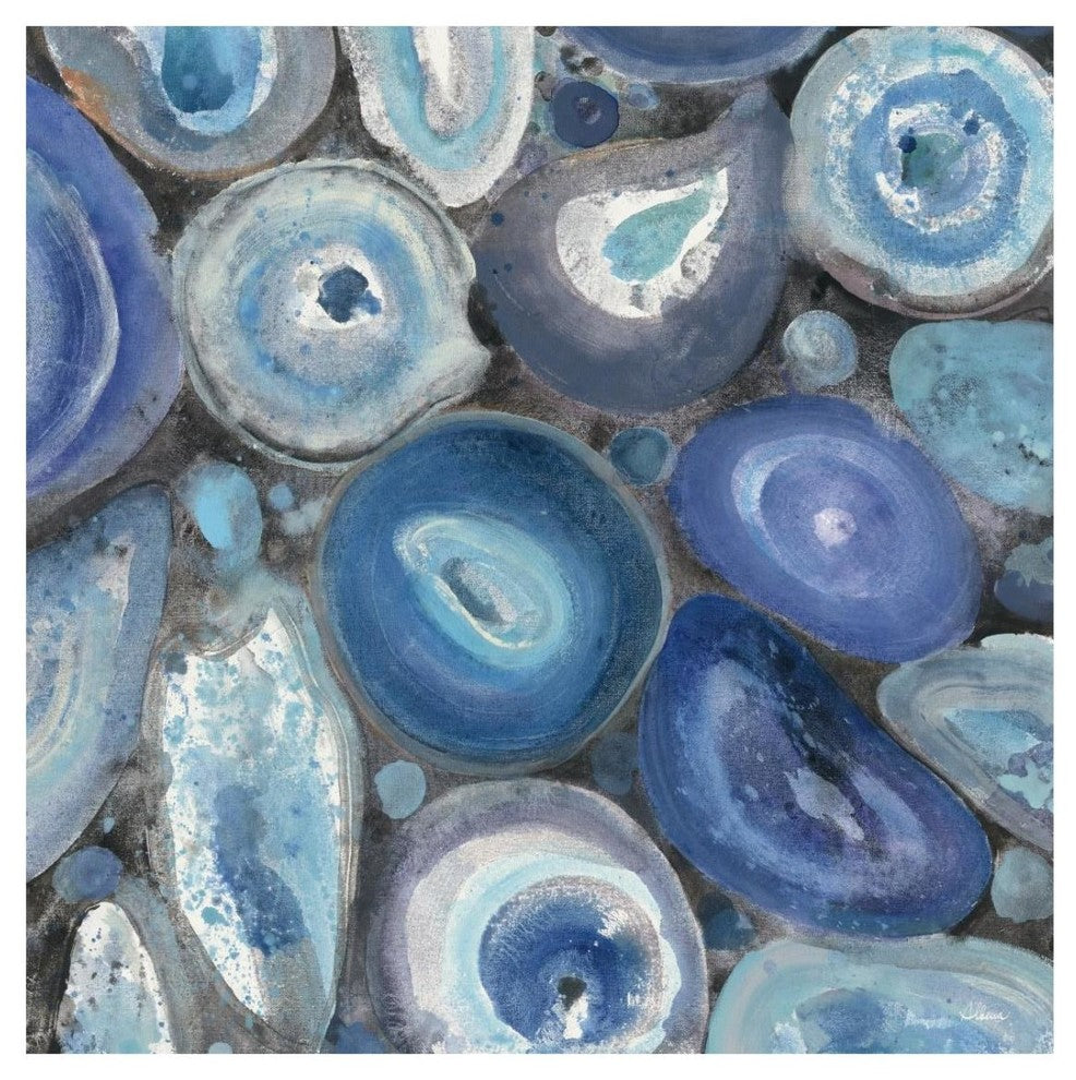 "Stone Circles II Crop" Digital Paper Print by Albena Hristova, 26"x26"