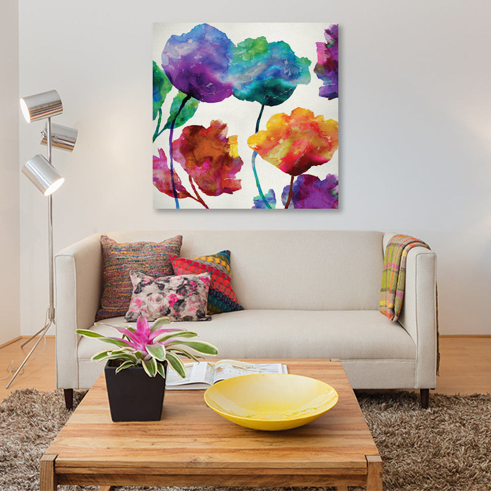 "In Full Bloom I" by Vanessa Austin, Canvas Print, 12x12"