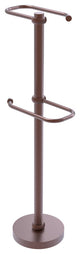 Free Standing Two Roll Toilet Tissue Stand, Antique Copper