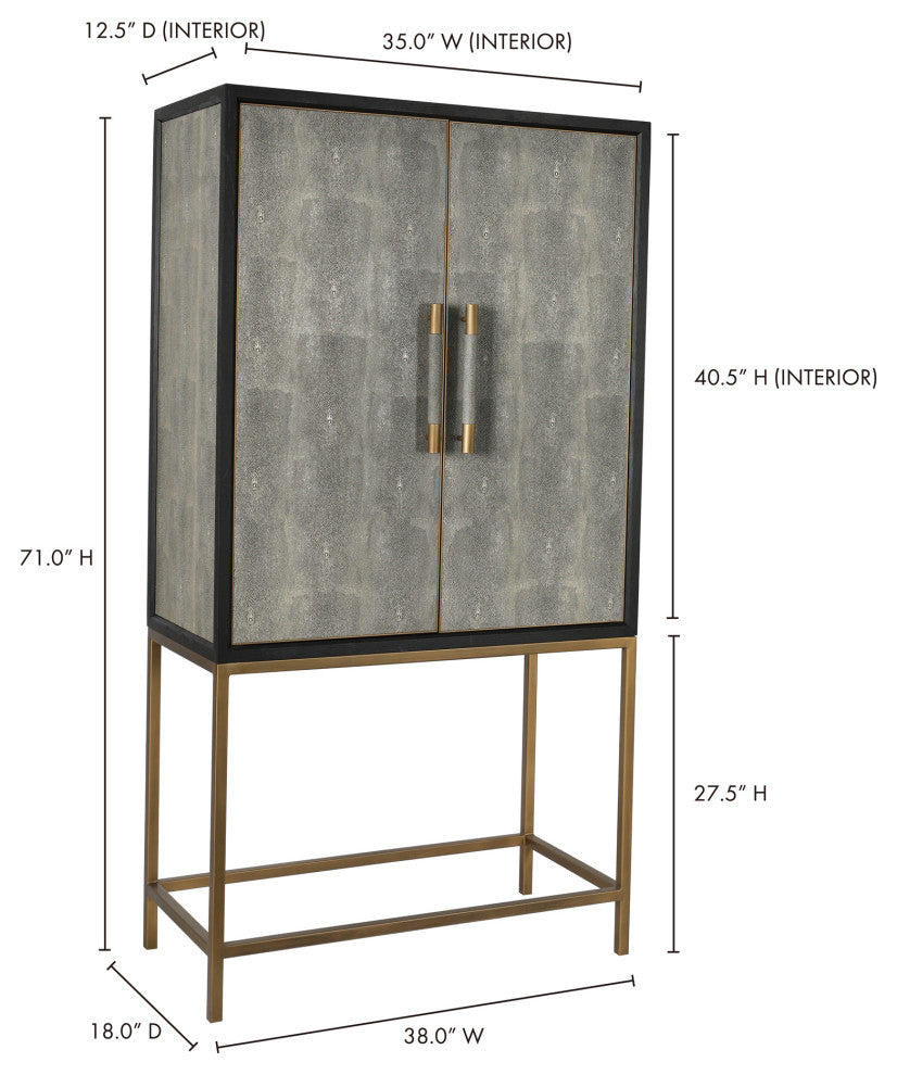 Mako Bar Cabinet