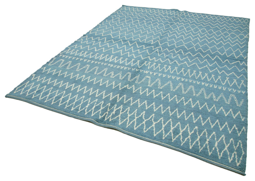 Rug N Carpet - Handmade Decorative 7' 5'' x 10' 0'' Moroccan Area Rug