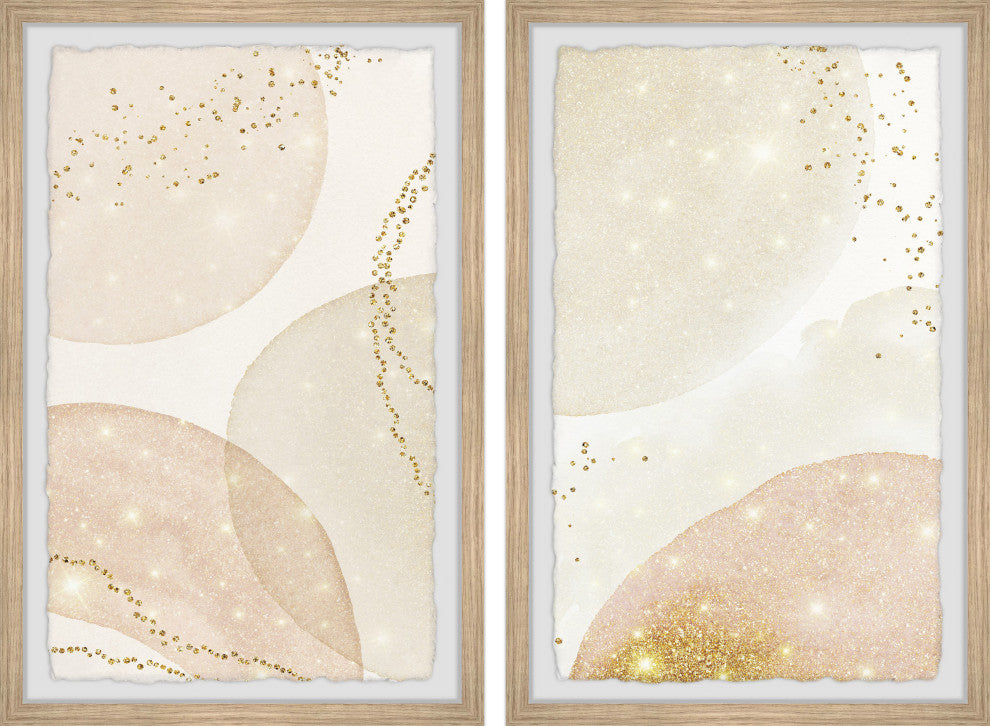 Winter's End Diptych, 2-Piece Set, 24x36 Panels
