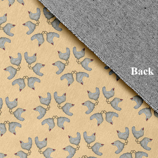 Chickens-go-round Easter Chenille Rug, Corn Yellow, 5'x7'