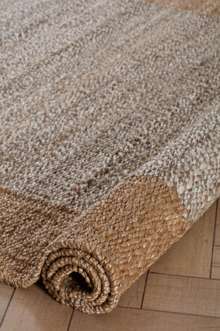 8'x10' Eden Natural/Tan Jute Area Rug