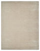 HAND KNOTTED LOOM WOOL ECO-FRIENDLY AREA RUGS - Rectangle, Beige, Solid