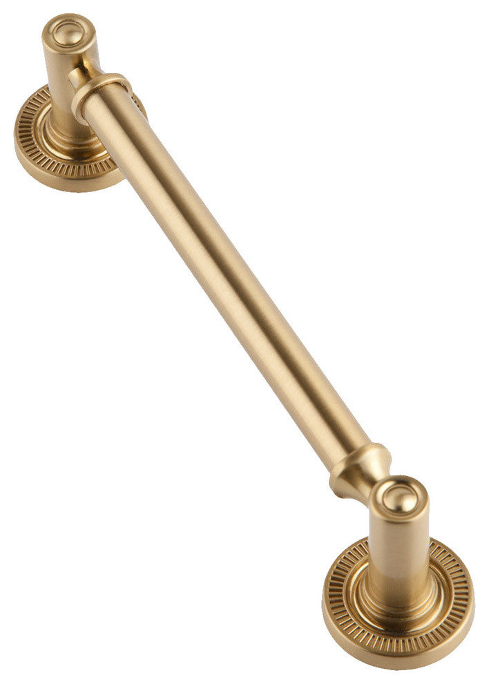 Sumner Street Home Hardware Minted Pull, Medium, Satin Brass
