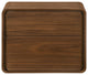 Modrest Dustin Modern Walnut Nightstand