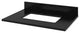 Astoria Transitional 30" Espresso Vanity, Black Granite Vanity Top
