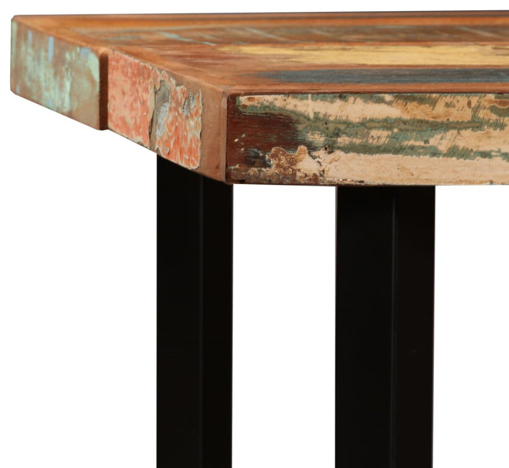vidaXL Bar Set 7 Pieces Solid Reclaimed Wood