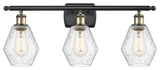Innovations Cindyrella LED Bath Vanity Light 516-3W-BAB-G654-6-LED, Black Brass