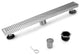 HEATGENE Linear Shower Drain Stainless Steel Rectangle, Brush, 48"
