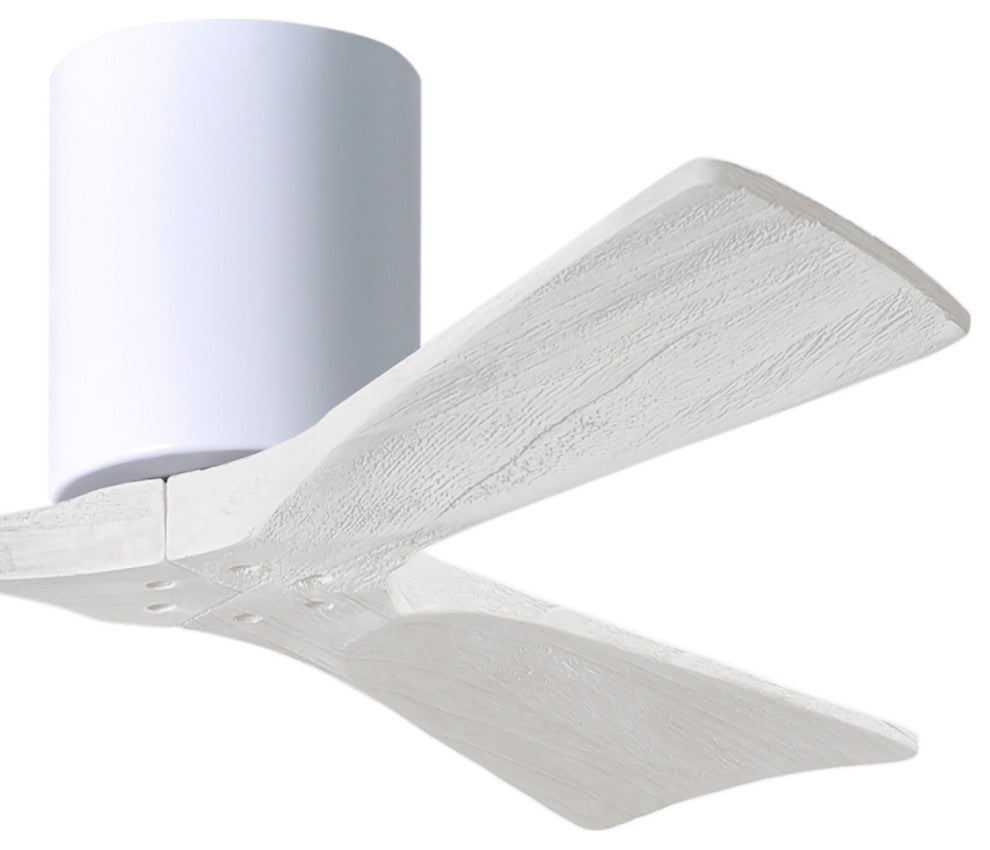 Irene-3H 42" Ceiling Fan, Gloss White/Matte White