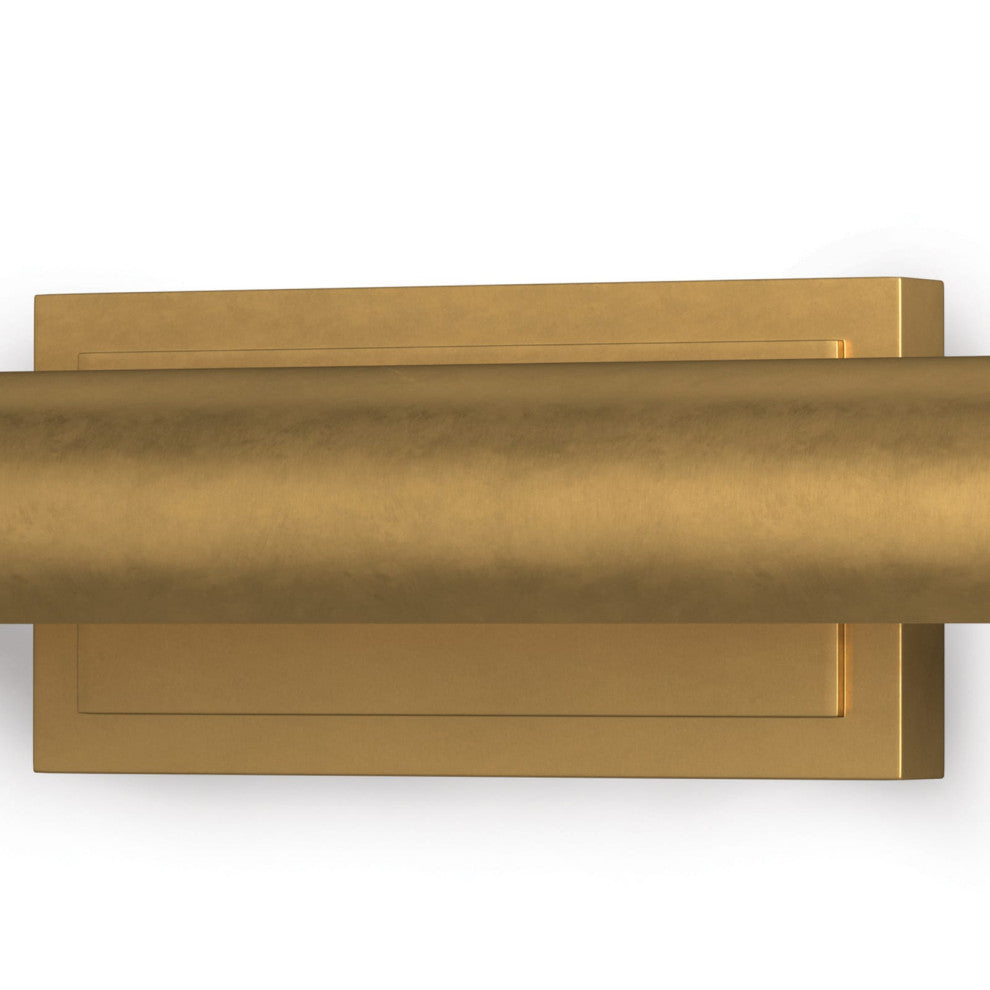 Devon Picture Light Large, Natural Brass