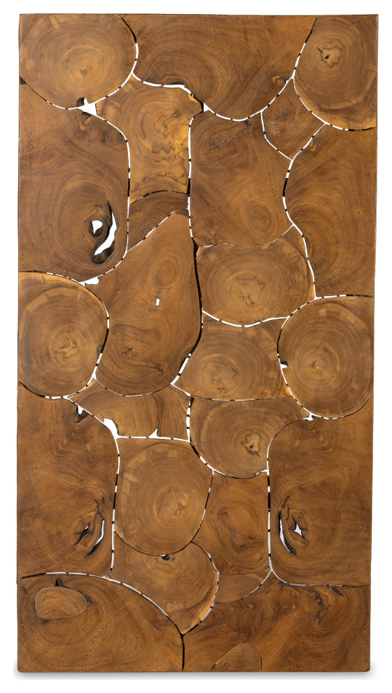 Tomlin Outdoor Coffee Table-Teak Root