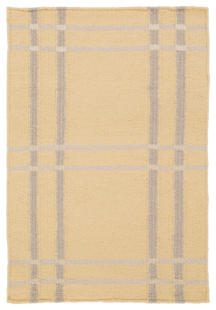 Surya Sheffield Market SFM-8005 5'x8' Rug, Wheat/Medium Gray/Light Gray