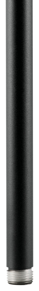 Textured Black Accessory Stem 1/2NPSM 24 in