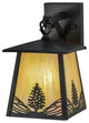 7W Mountain Pine Hanging Wall Sconce