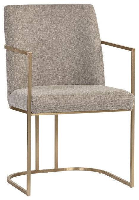 Rayla Dining Armchair, Belfast Oyster Shell