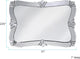 Howard Elliott Messina Fleur De Lis Mirror