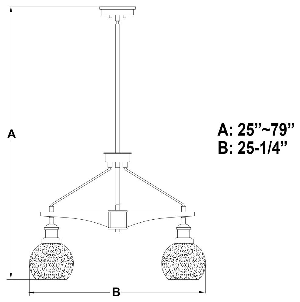 Avondale 5 Light Chandelier Satin Nickel and Dark Sycamore