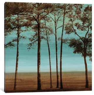 "Azure I" by Chris Donovan, Canvas Print, 26"x26"