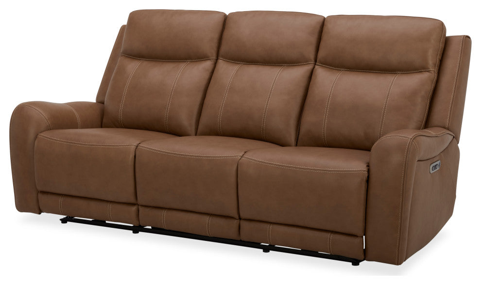 Haywood Butternut Power Reclining Sofa and Two Recliners