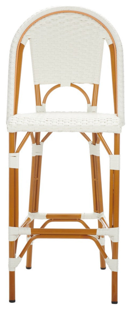 Safavieh California Bar Stool, White