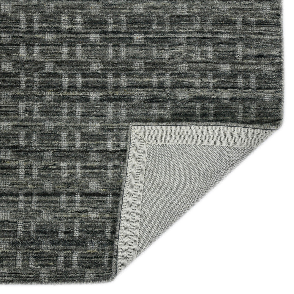 Houston Aliya Area Rug, Dark Gray, 8'9" x 11'9", Geometric