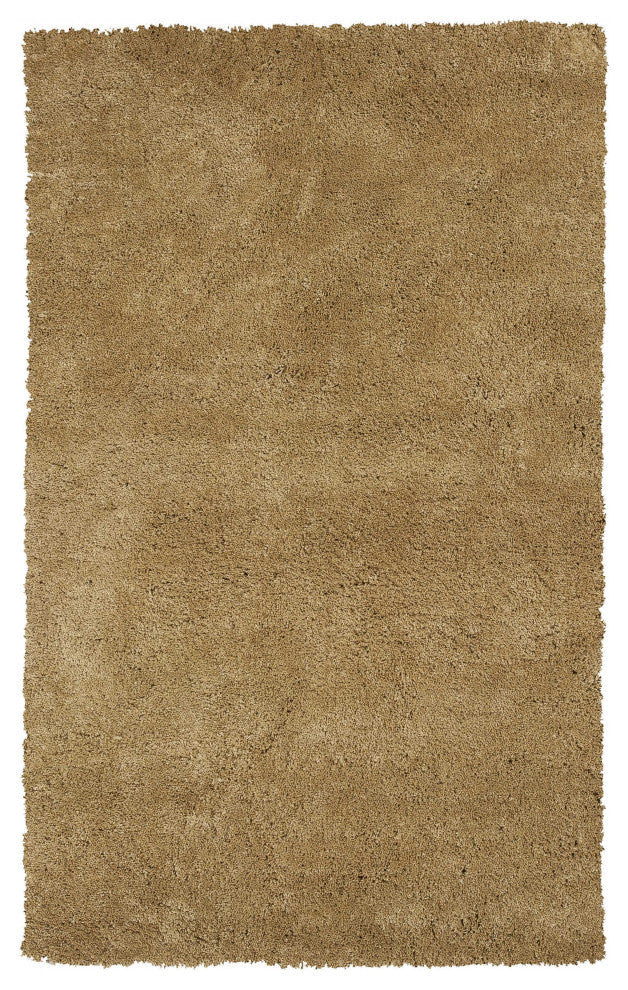 8'X10' Gold Indoor Shag Rug