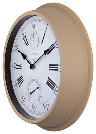 Hyacinth Outdoor Weather Station Wall Clock