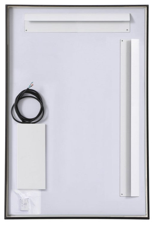 Modern Black Led Mirror