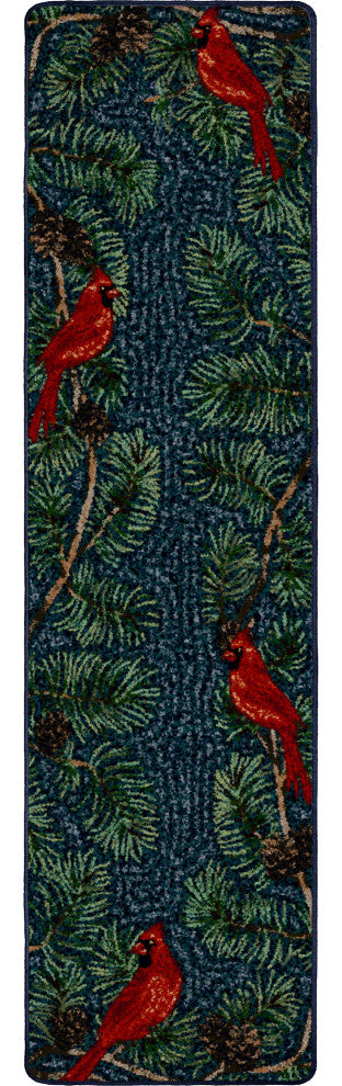 Cardinals, Blue, 2'x8'