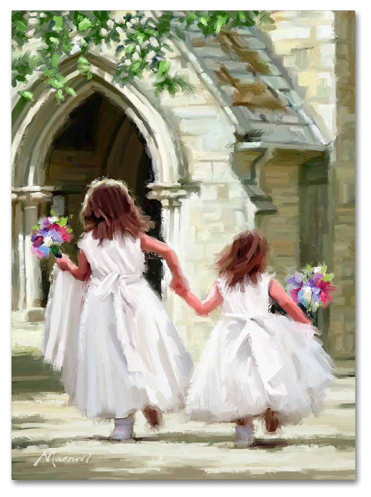 The Macneil Studio 'Bridesmaids' Canvas Art, 24"x18"