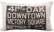 Pillow Decor - 41st and Oak Bus Scroll Throw Pillow