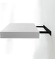 11.81" Depth Grande Floating Wall Shelves, White, 35.43"