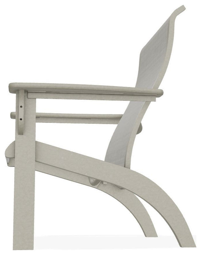 Adirondack Sling Outdoor Adirondack Armchair, Deacon/Storm