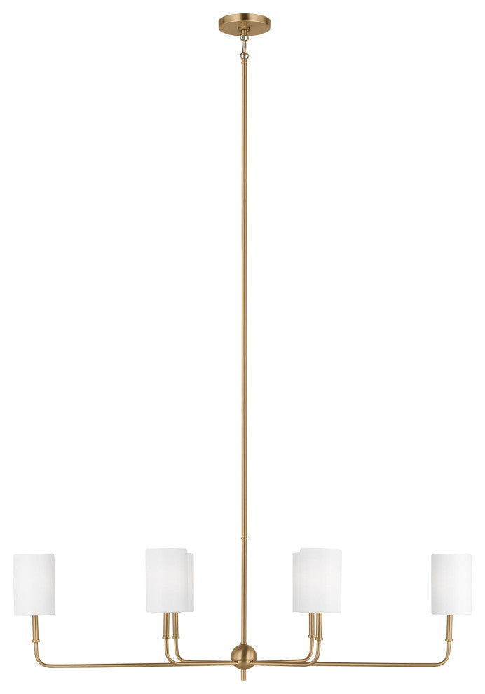 Foxdale Six Light Linear Chandelier