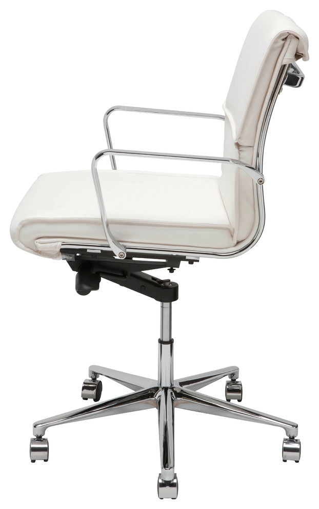 Nuevo Living Lucia Office Chair, White