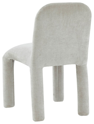Georgia Light Gray Chenille Dining Chair
