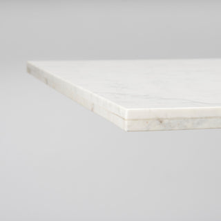 Maxton 79.0L x 39.0W x 30.0H Marble Top Dining Table