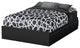 South Shore Step One Full Mates Bed, 54'' With 3 Drawers, Pure Black