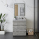 Fresca Formosa Floor Standing Bathroom Vanity, Sage Gray, 29", Cabinet Only