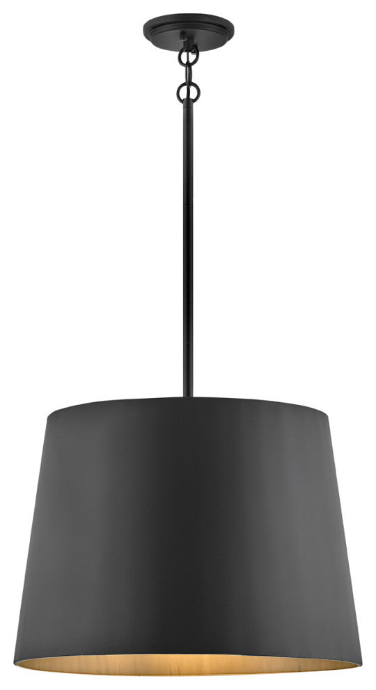Alder Medium Pendant in Black