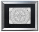 Hello Angel ''Butterfly Party Mandala'' Art, Silver Frame, Black Mat, 20x16
