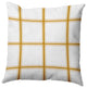 20" x 20" Geometric Decorative Throw Pillow, Autumn Gold