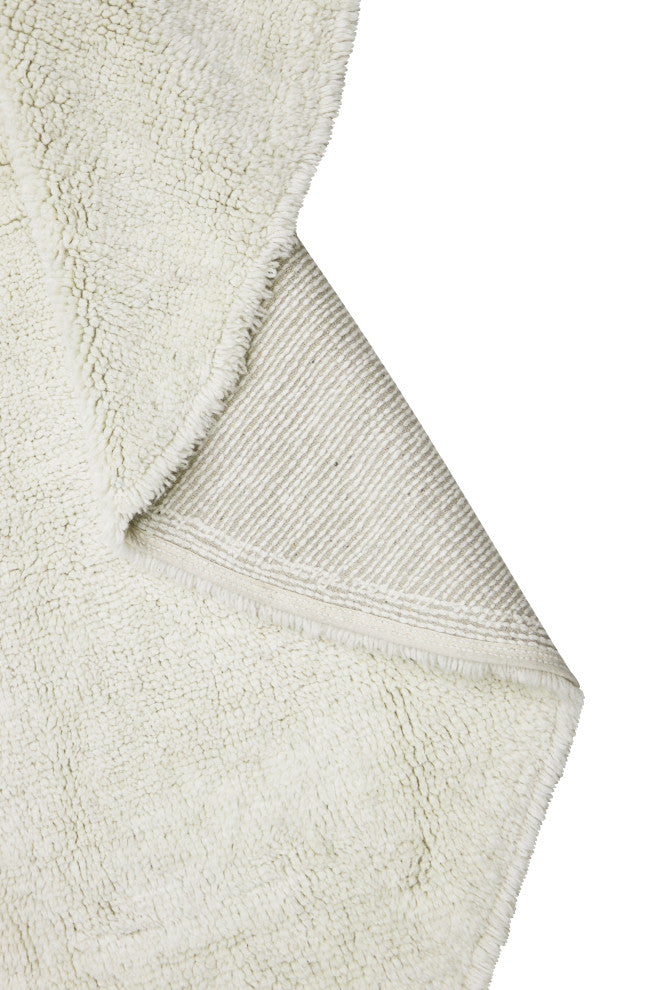 Woolable rug Round Natural